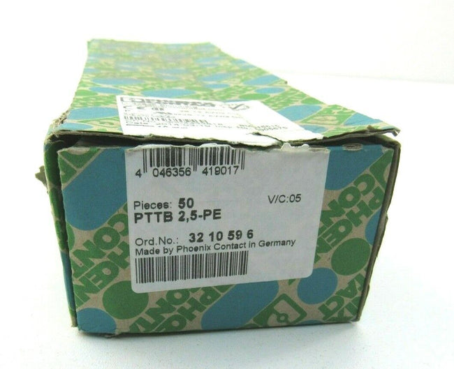 PHOENIX CONTACT 3210596 PTTB 2,5-PE Lot of 50 New
