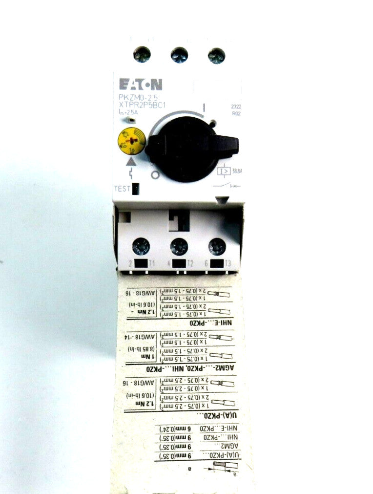 EATON  MOELLER PKZM0-2,5 CIRCUIT BREAKER    New
