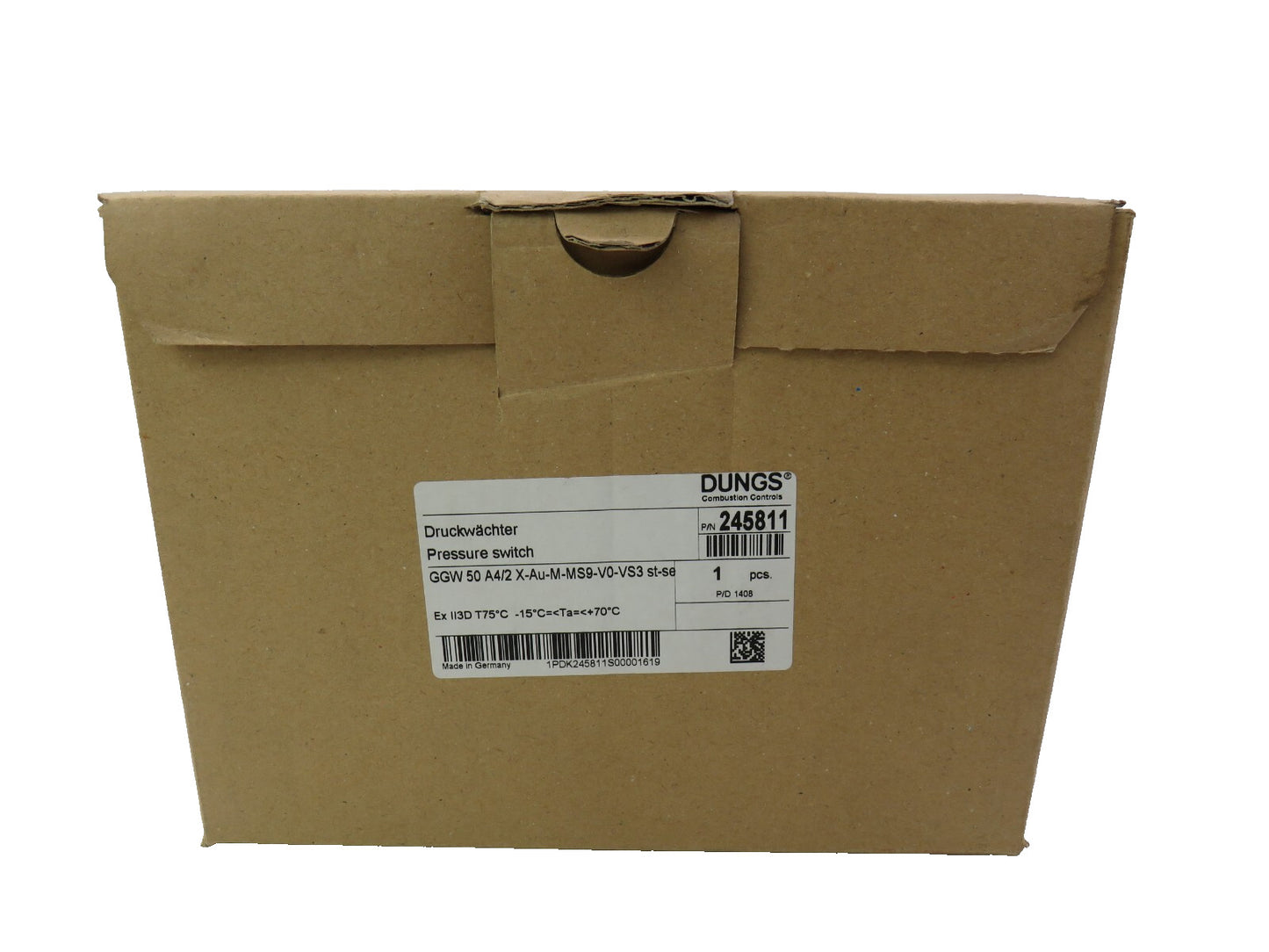 DUNGS  GGW 50 A4/2 X-Au-M-MS9-V0-VS3 245811  ggw 500 a4/2 ag-g3-ms9-v0-vs3  New