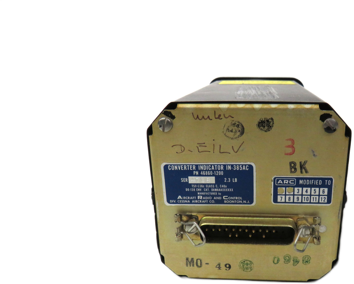 ARC CESSNA IN-385AC CONVERTER INDICATOR 46860-1200
