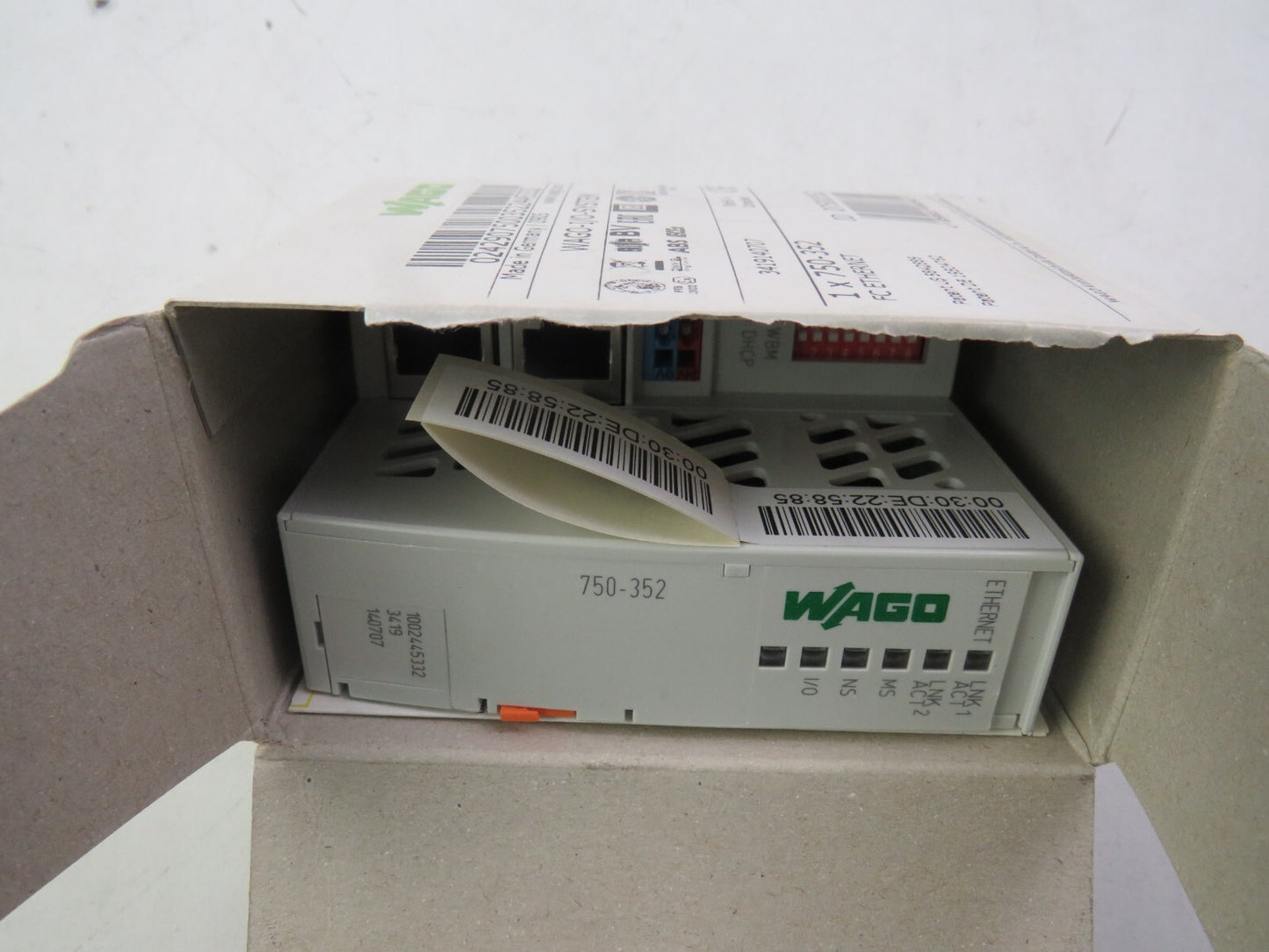 WAGO  750-352 FC ETHERNET Coupler Ethernet   New