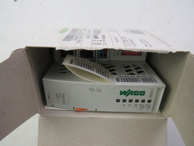 WAGO  750-352 FC ETHERNET Coupler Ethernet   New