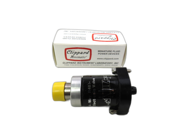 CLIPPARD R481-24 MINIMATIC ELECTRONIC 4 WAY VALVE New