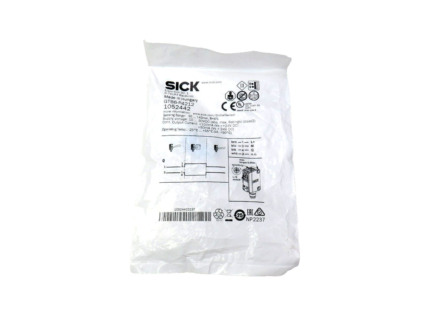 SICK  GTB6-P4212 1052442 1052442   New