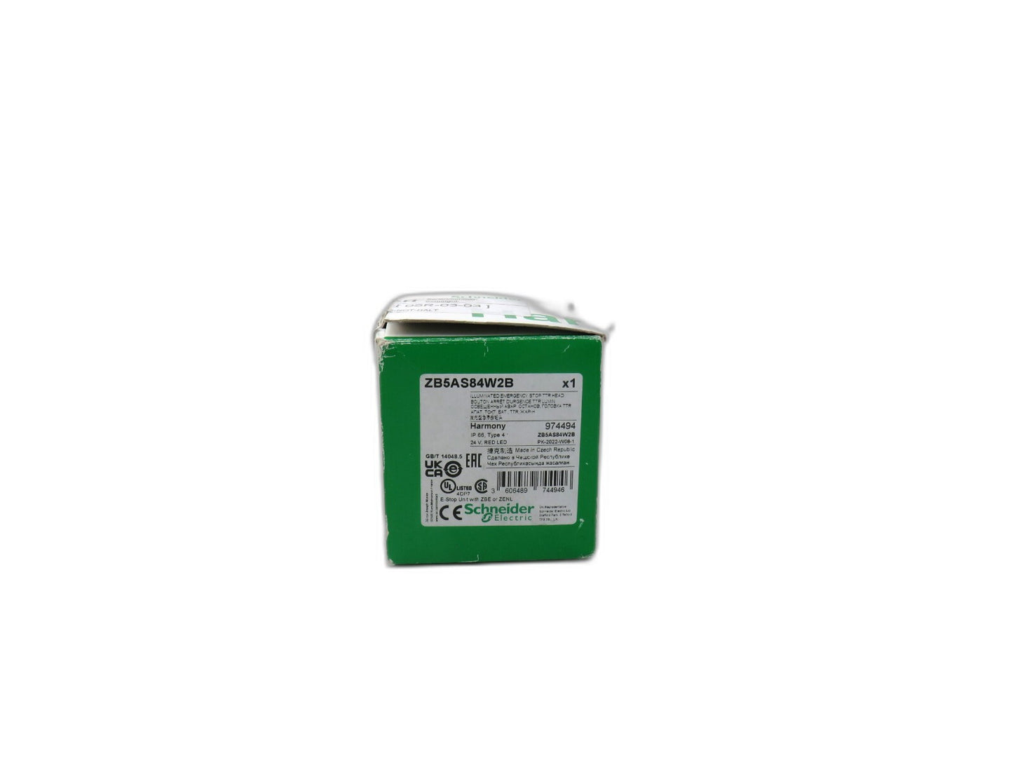Schneider ZB5AS84W2B    New