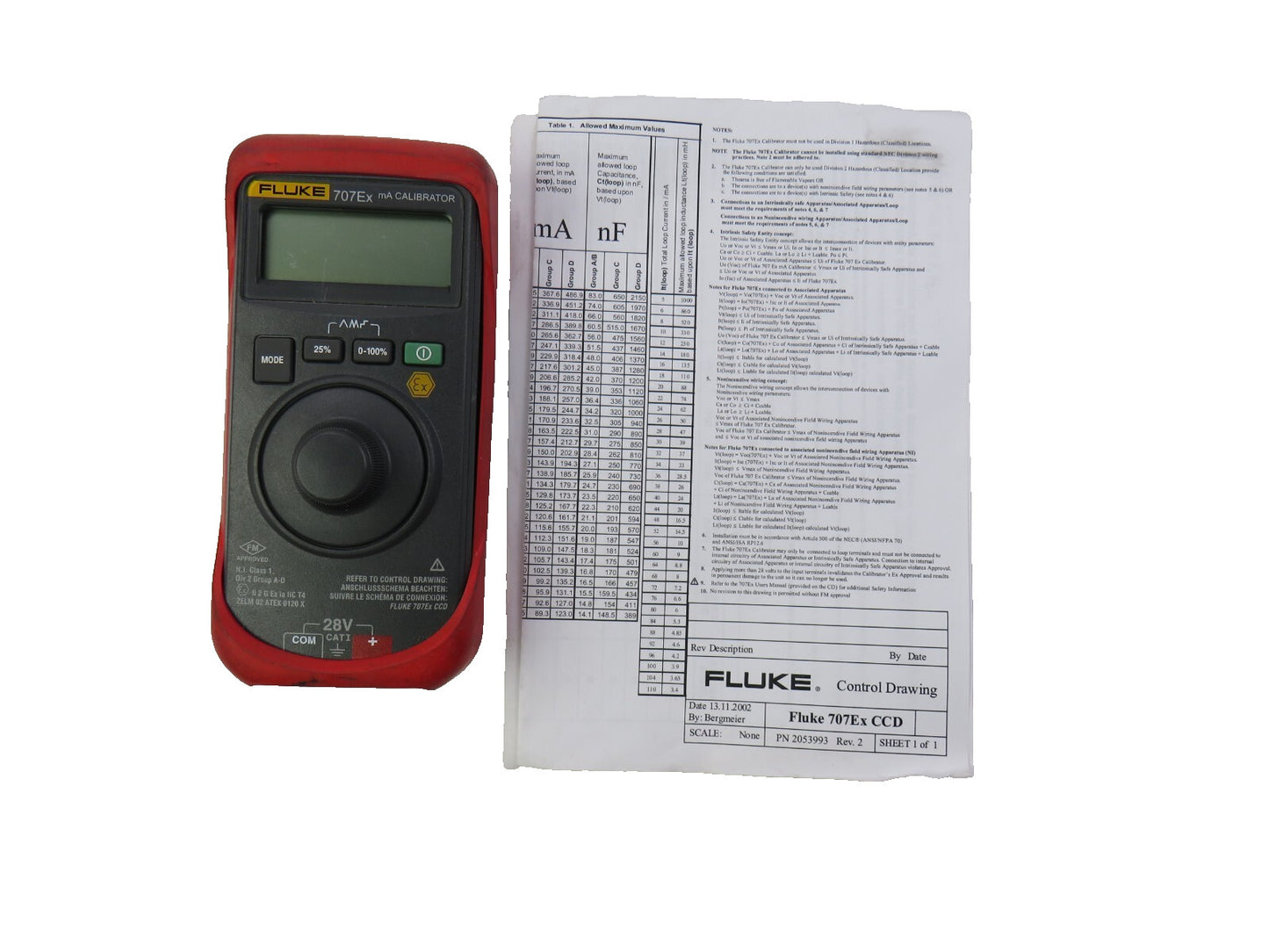 FLUKE  707EX