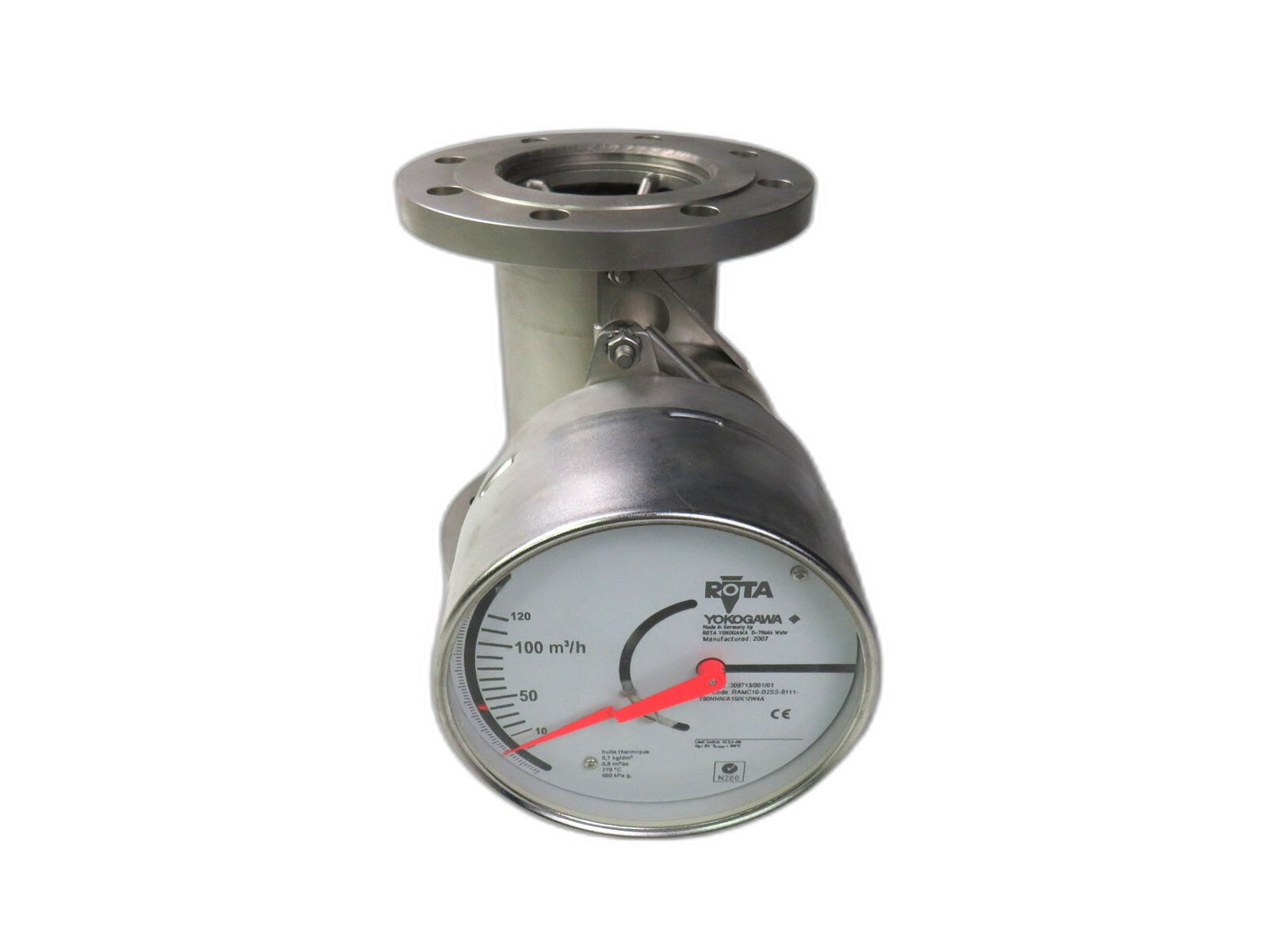 YOKOGAWA  ROTA  ROTAMETER M3/h RAMC10-D2SS-8111    New