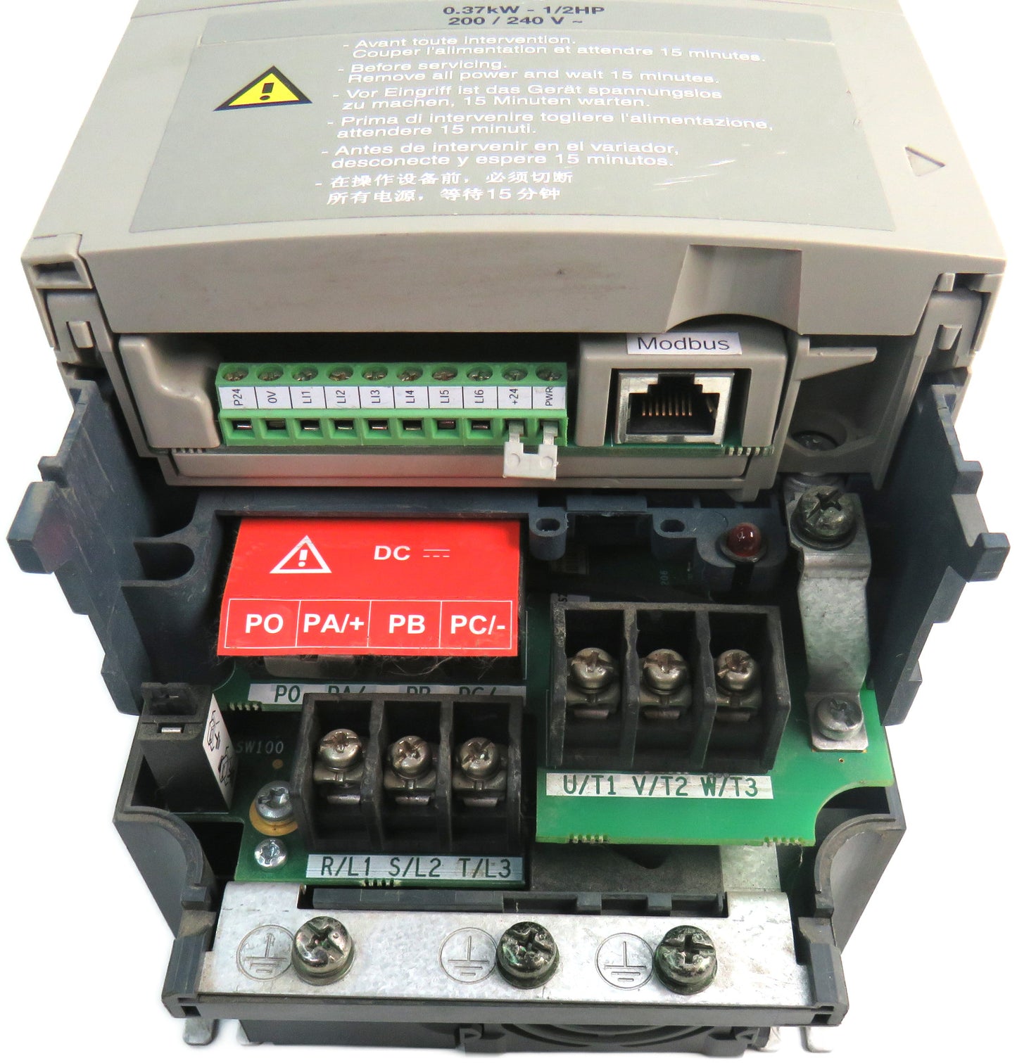 SCHNEIDER ATV71H037M3DEMO ALTIVAR 71 AC DRIVE 0.37KW 1/2HP 200/240V