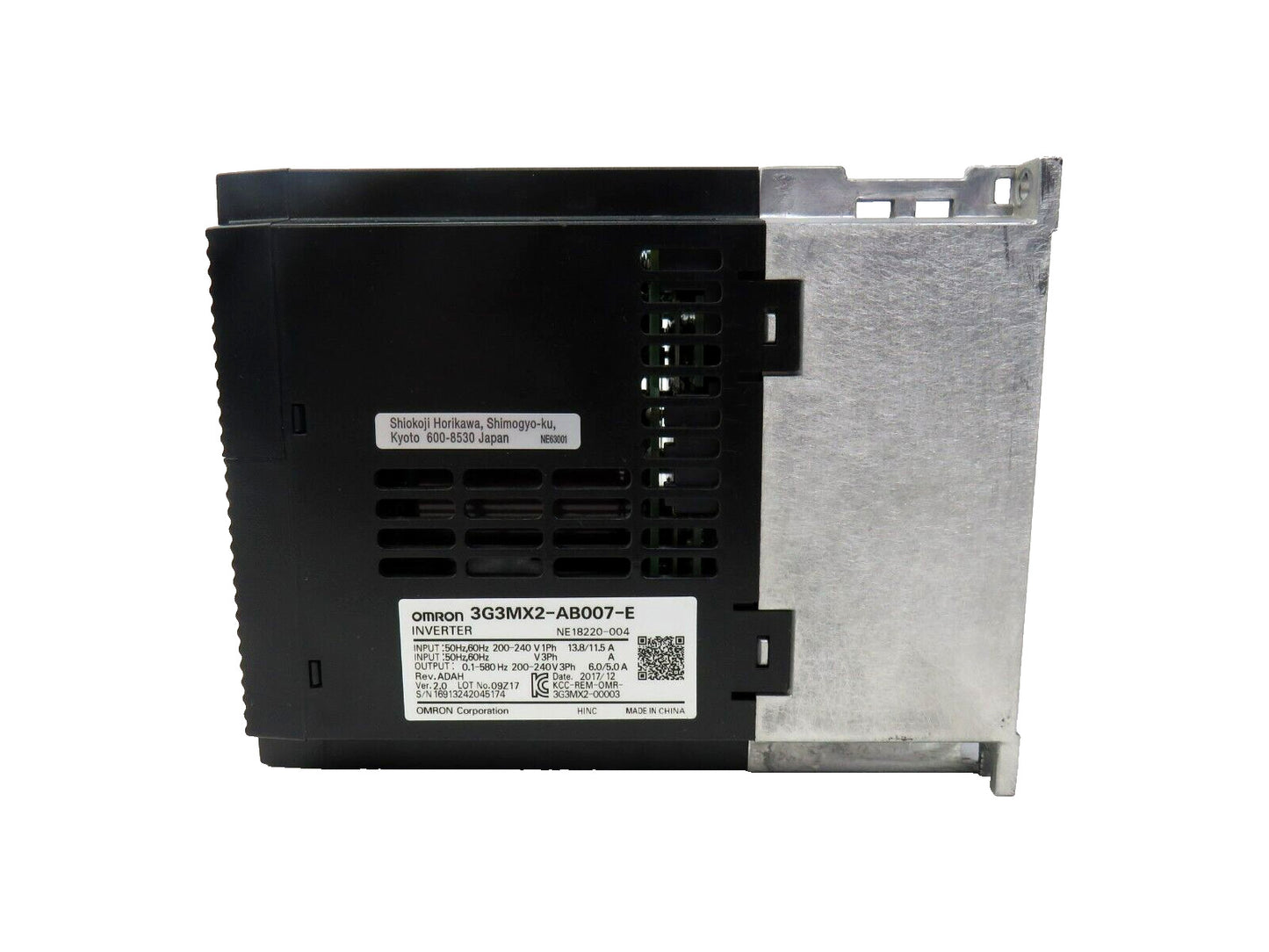 OMRON 3G3MX2-AB007-E INVERTER