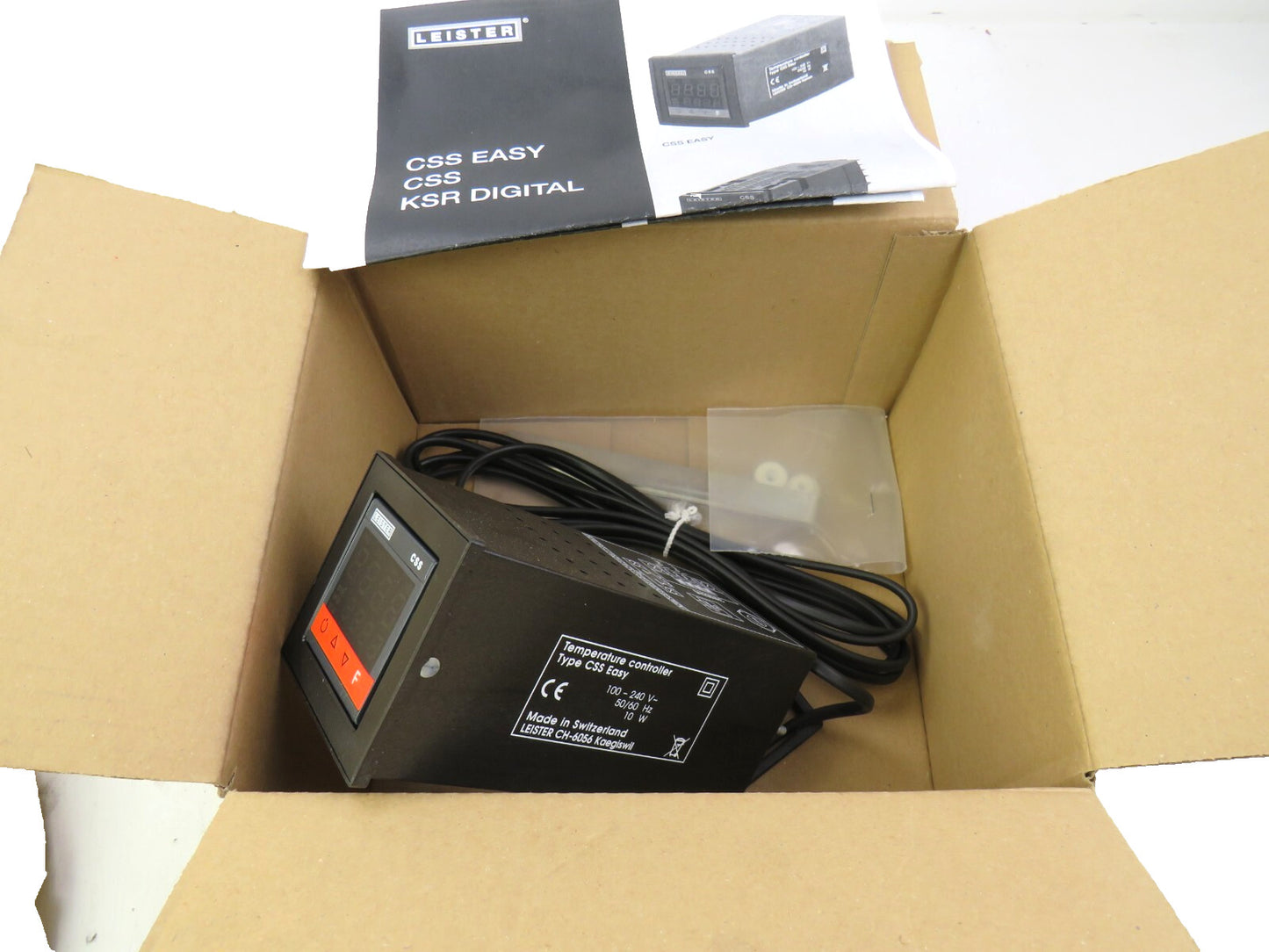 LEISTER  125944 TEMP CONTROLLER CSS EASY Leister CSS Easy  125.944 New