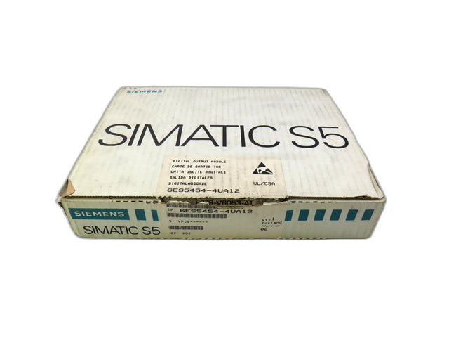 SIEMENS 6ES5454-4UA12 6ES5454-4UA12   New