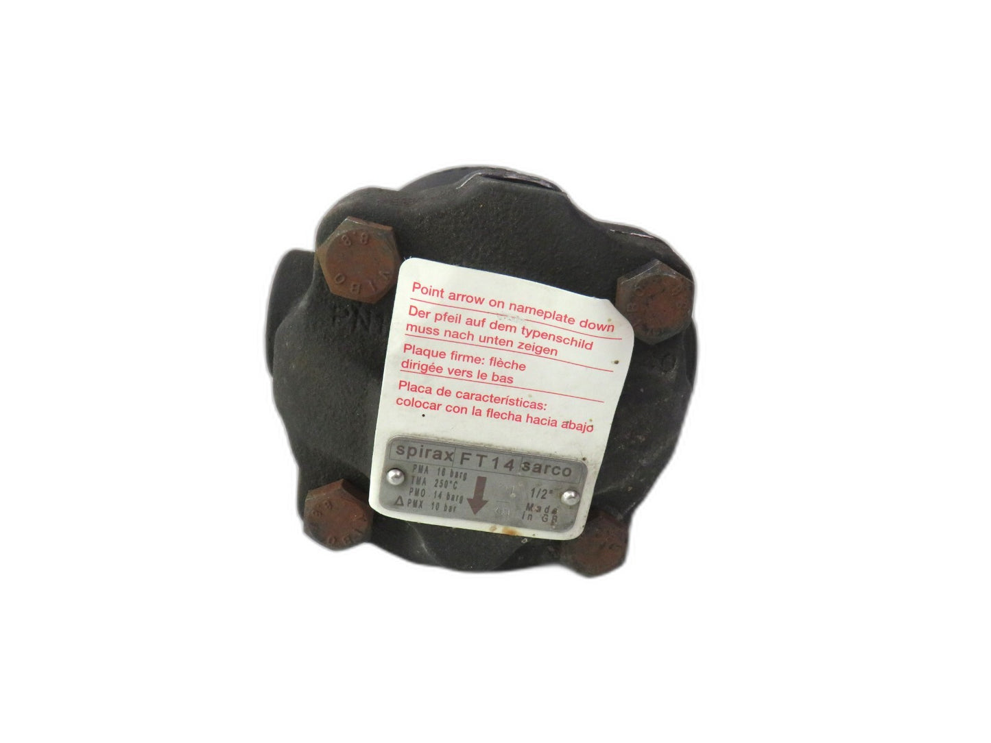 SPIRAX SARCO  FT14 1/2 INCH BSP  1440100 Ball Float Steam Trap   New