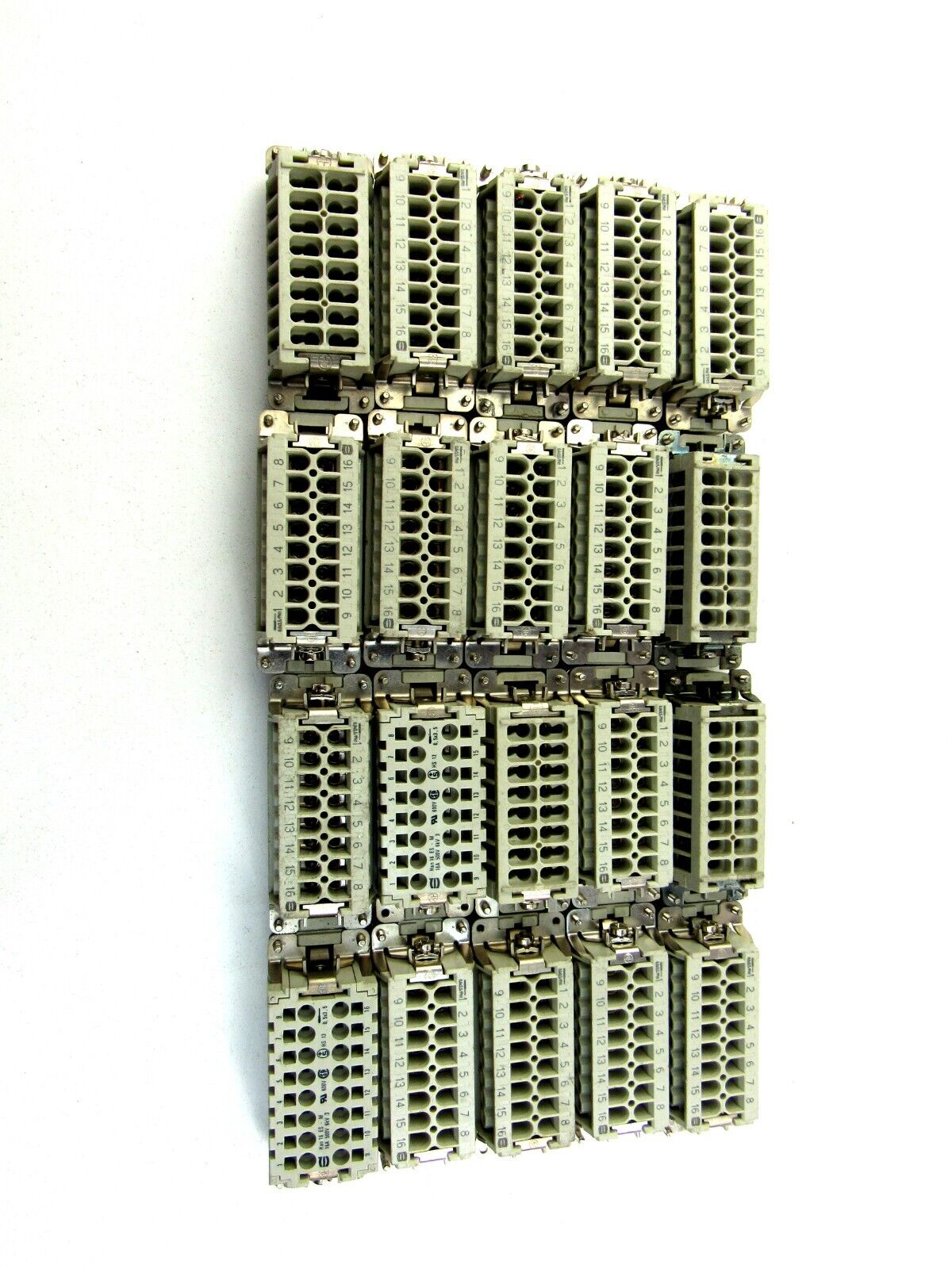 Harting Han 16 E-M Han E16M male connector  Lot of 20