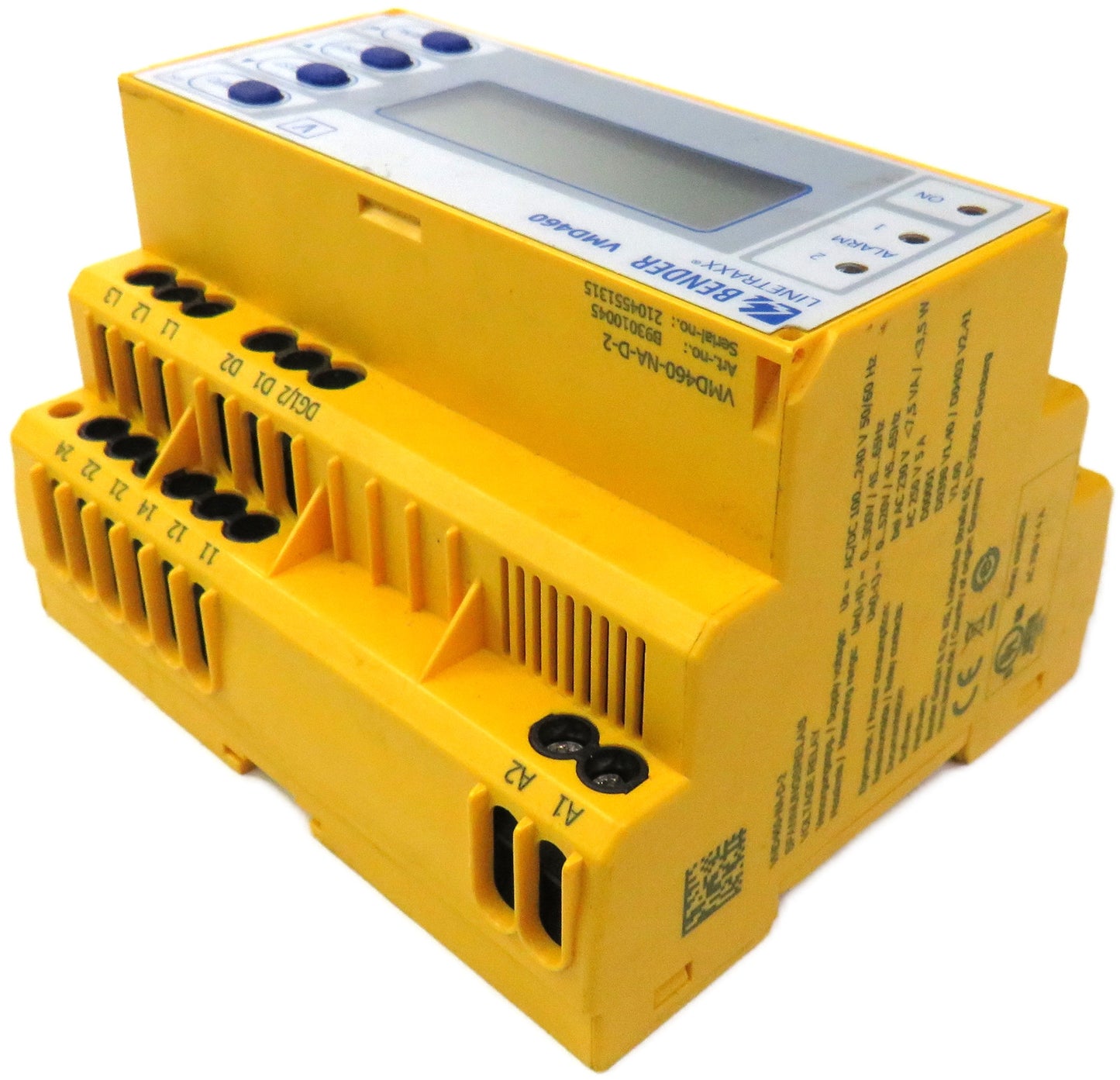 Bender  VMD460-NA-D-2 LINETRAXX VOLTAGE RELAY