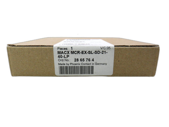 PHOENIX CONTACT  2865764  MACX MCR-EX-SL-SD-21-40-LP    New