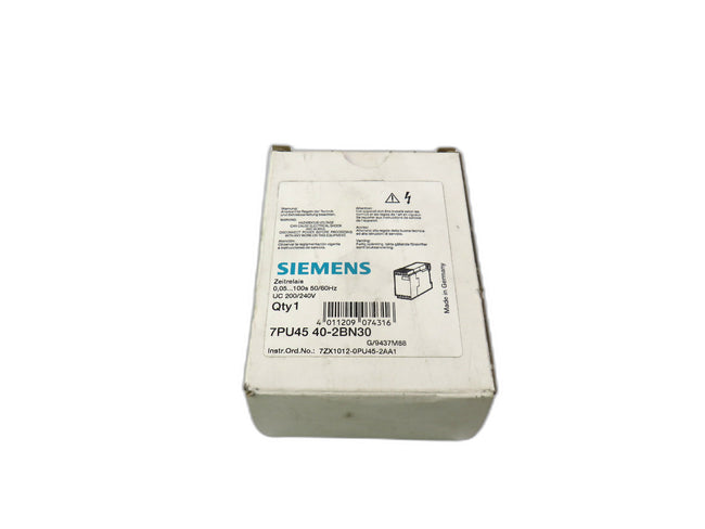 SIEMENS  7PU4540-2BN30 7PU45 40-2BN30   New