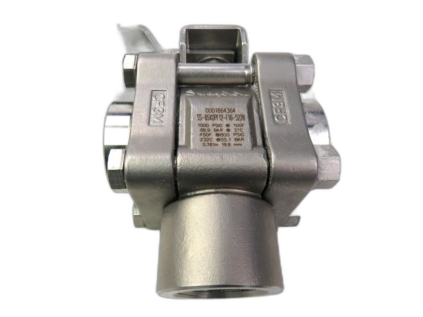 SWAGELOK SS-65XOPF12-F16-5228 3-way Ball Valve 1"    New