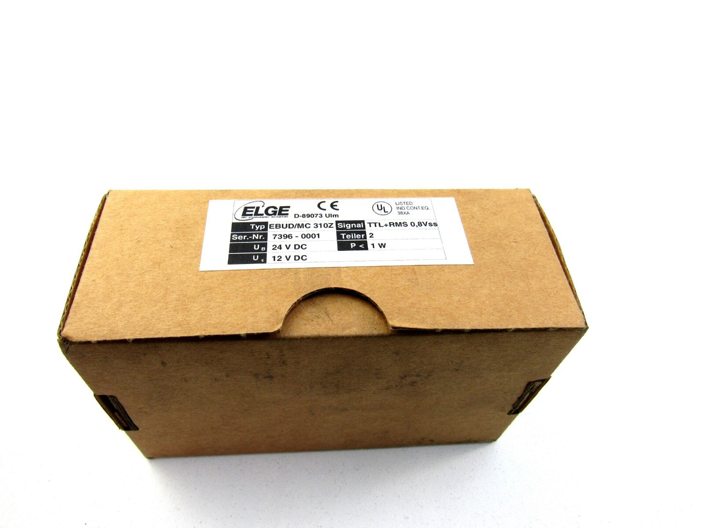 ELGE EBUD/MC 310Z TTL+RMS 1,2Vss   New