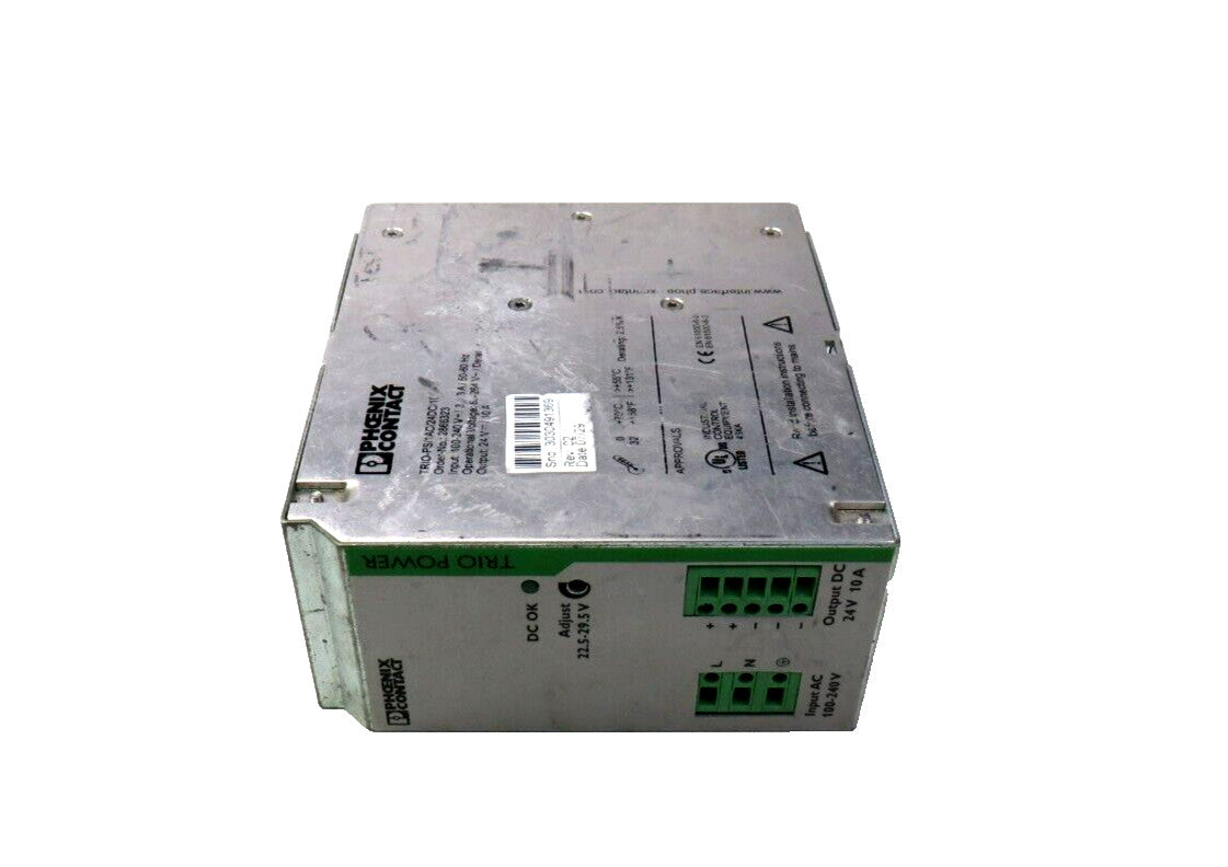 PHOENIX CONTACT 2866323 TRIO-PS/1AC/24DC/10 TRIO POWER