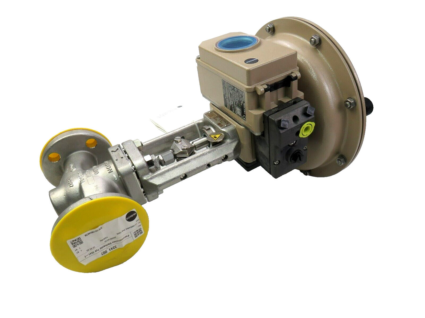 SAMSON 3241-7 CF8M + 3730-3 + 3277 350 CM² + 3241 Pneumatic Actuator    New