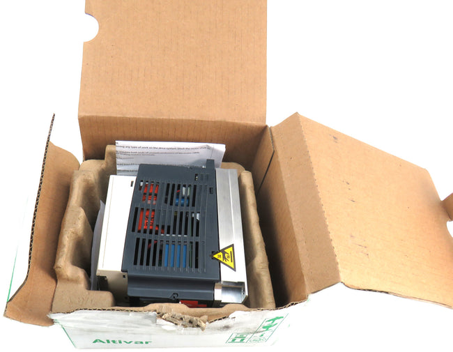 SCHNEIDER ATV12H037M2 Variable Frequency Drive, 1/2 HP, 230VAC, Altivar    New