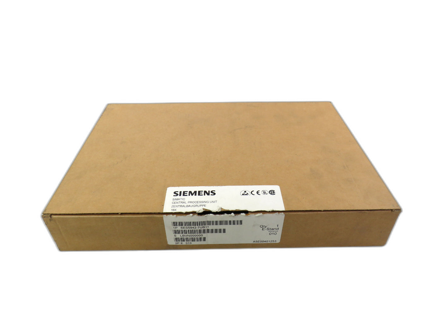 Siemens   6ES5942-7UB11    New