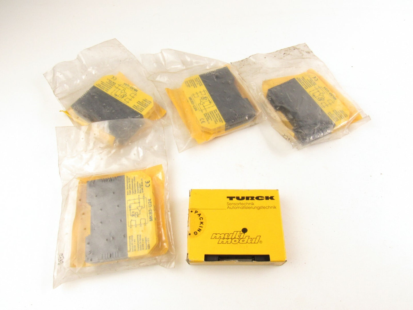 Lot of 5 New x Turck TURCK MULTI MODUL MK83-U24 MK 83-U24 MK83U24 83U24