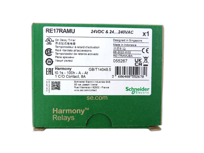 SCHNEIDER ELECTRIC RE17RAMU     New