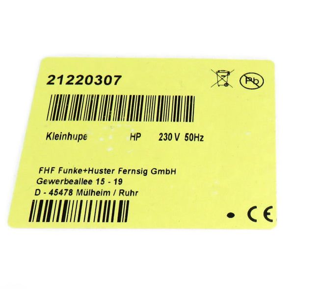 Funke + Huster FHF 21220307 KLEINHUPE Funke+Huster  New