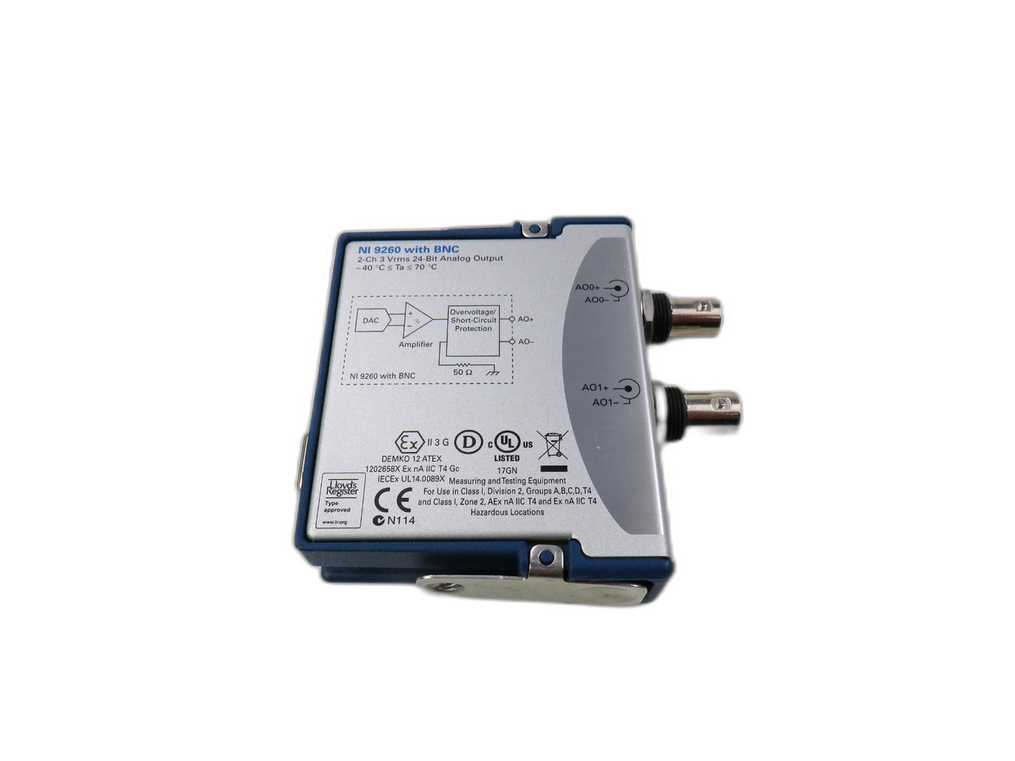 NATIONAL INSTRUMENTS  NI 9260 157152B-01L