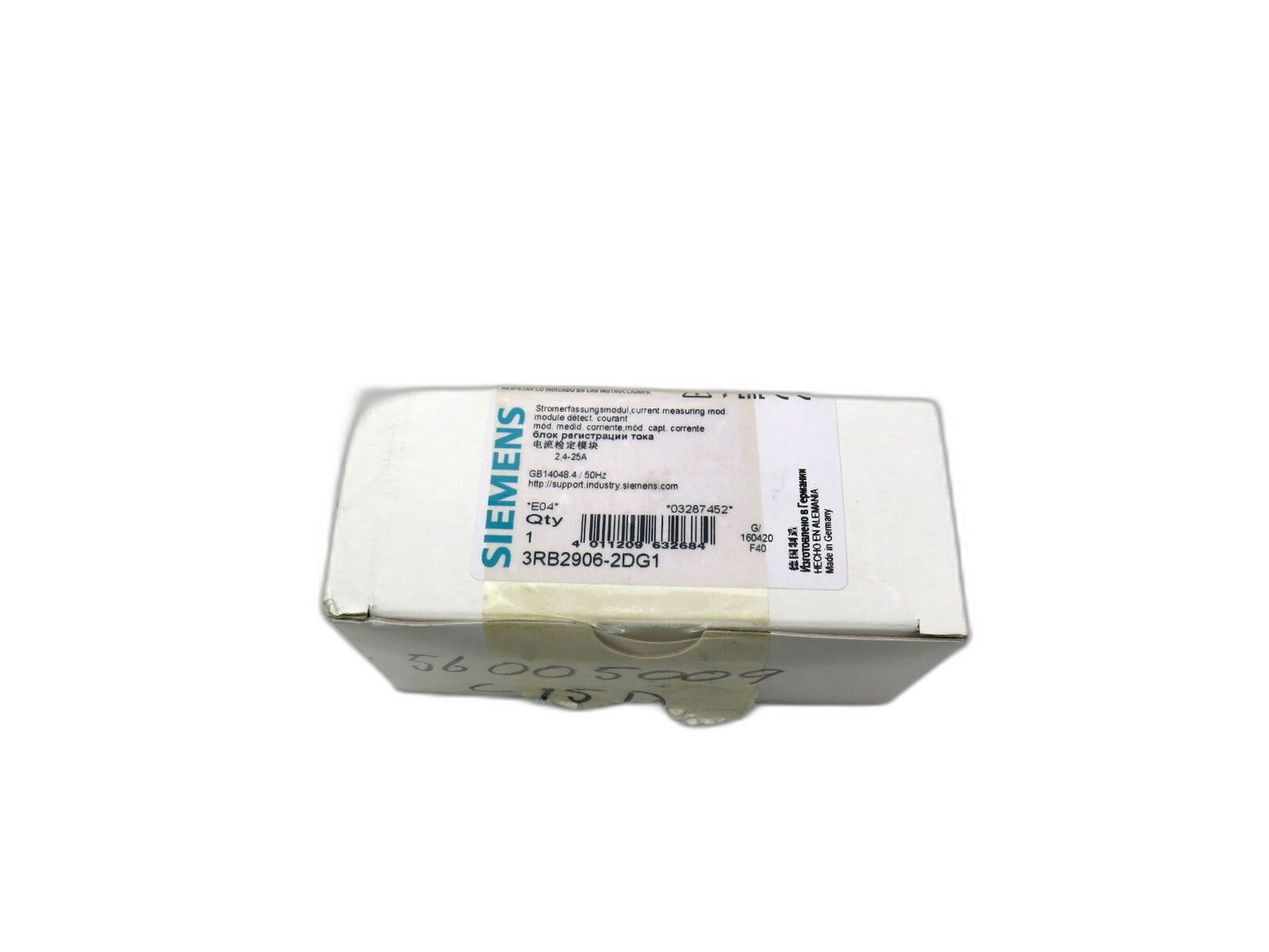 SIEMENS 3RB2906-2DG1 - Current measuring module    New