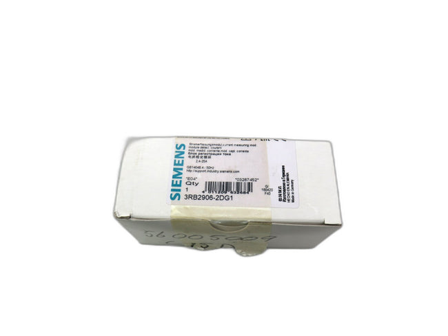SIEMENS 3RB2906-2DG1 - Current measuring module    New