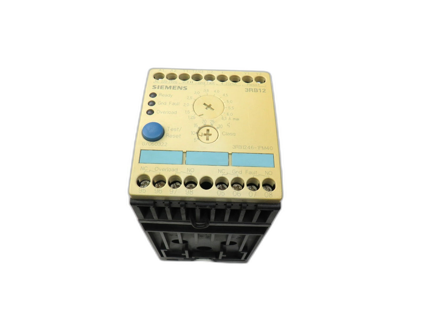 SIEMENS 3RB1246-1PM40 OVERLOAD RELAY