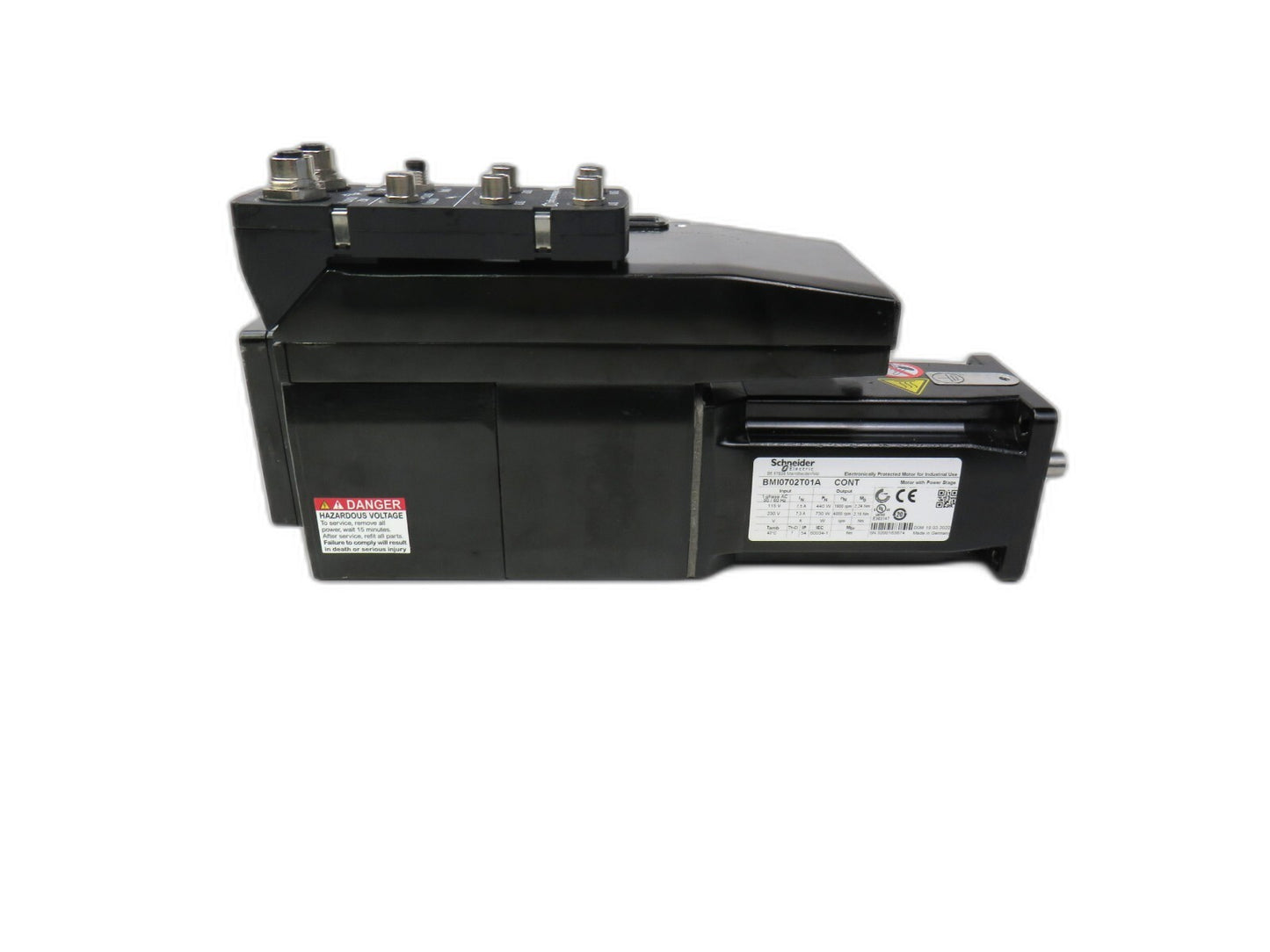 SCHNEIDER Electric BMI0702T01A CONT  SERVOMOTOR + LXM32iECT Control Unit   New