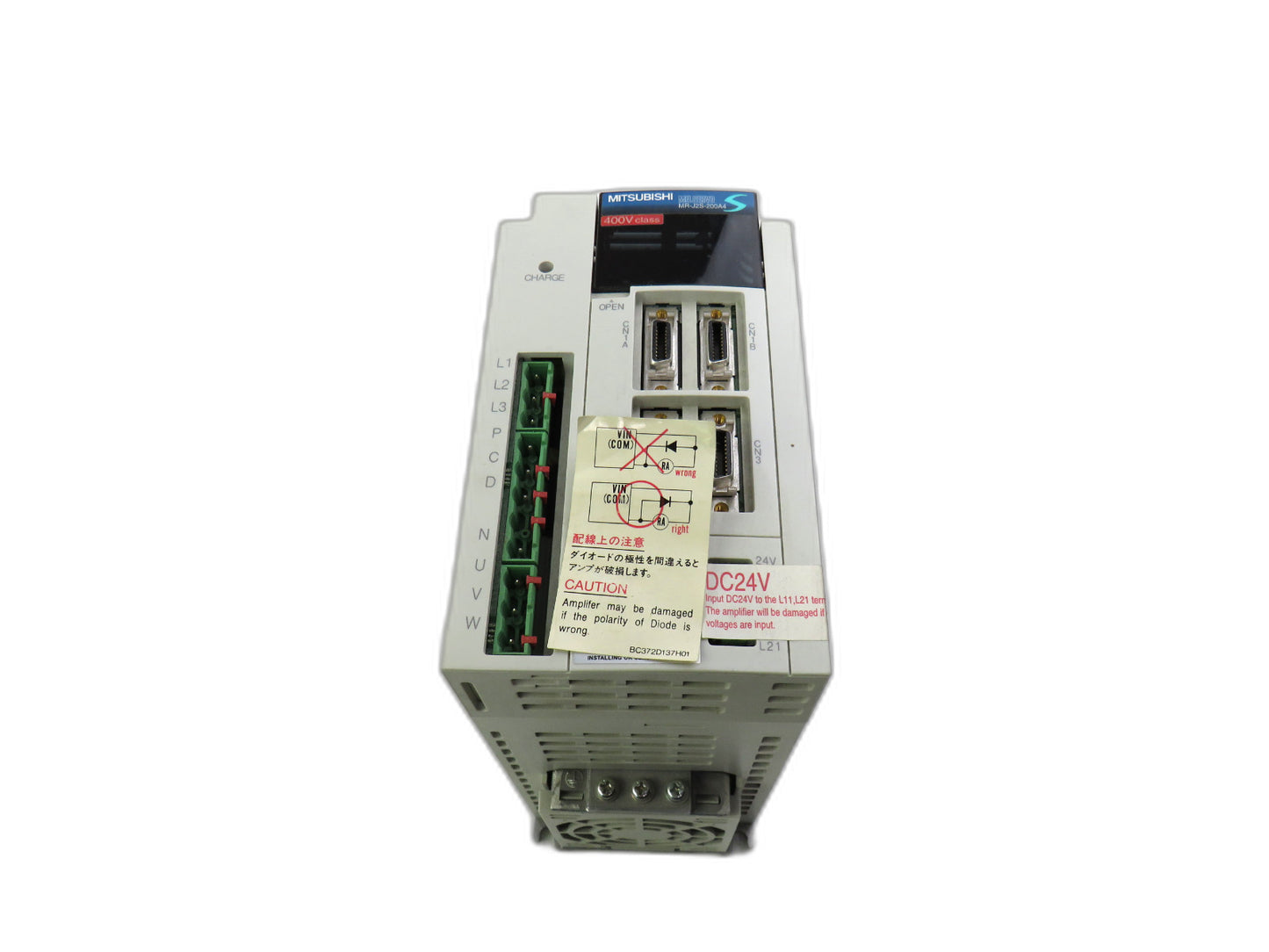 MITSUBISHI  MR-J2S-200A4 AC SERVO   New