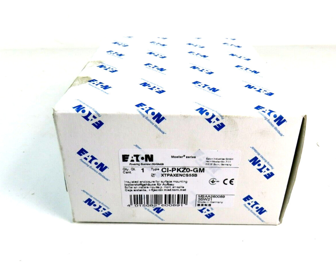 EATON MOELLER CI-PKZ0-GM XTPAXENCS55B  Insulated Enclosure IP55 for PKZ    New