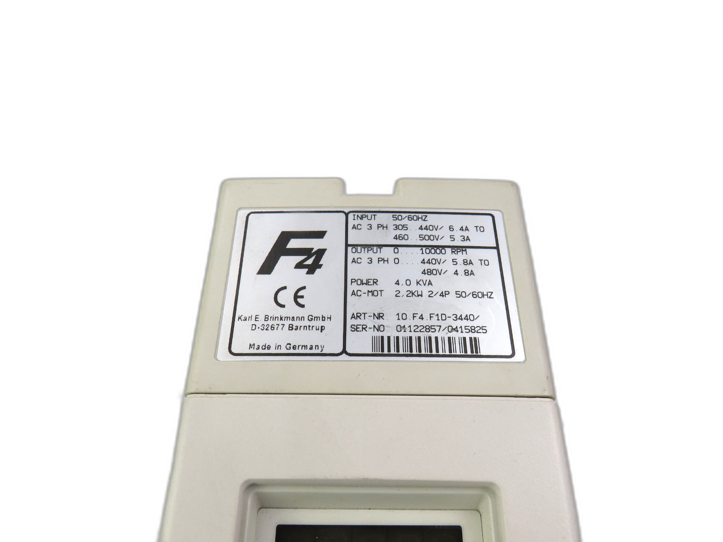KEB 10.F4.F1D-3440