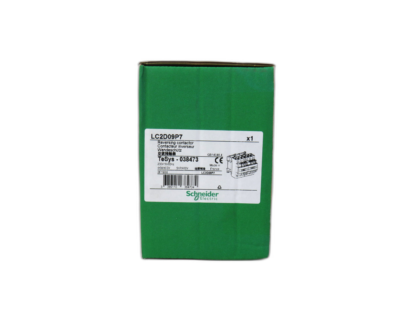 Schneider Electric LC2D09P7V 01/08/21, REVERSING CONTACTOR    New