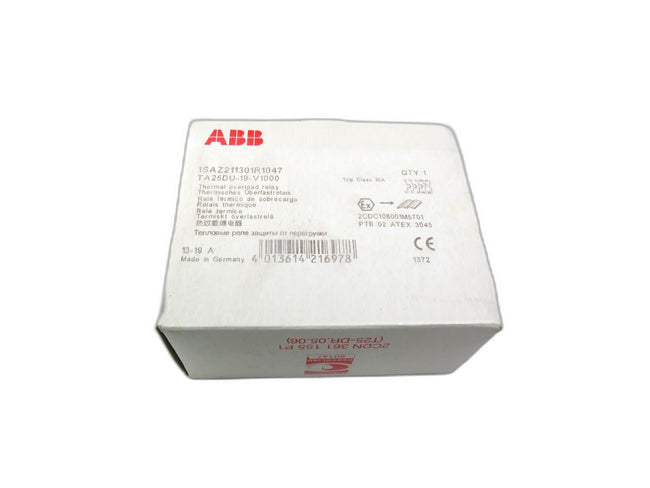 ABB TA25DU-19 V1000  Thermal Overload Relay