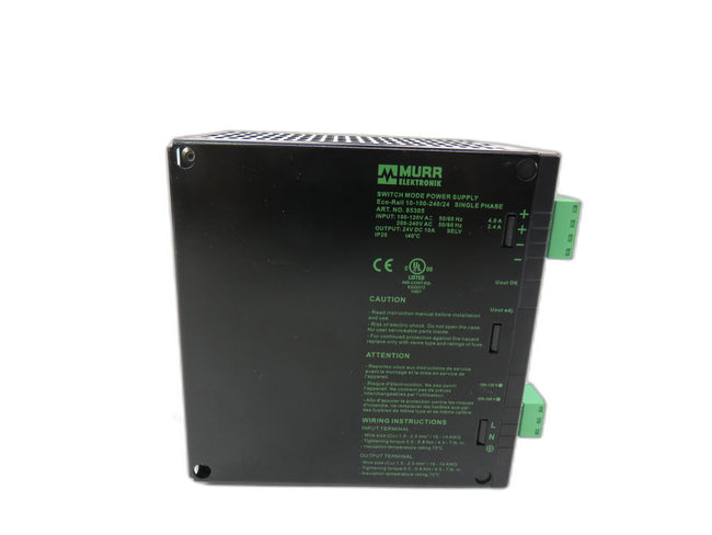 MURR ELEKTRONIK  85305  10-100-240/24 SWITCHING MODE POWER SUPPLY
