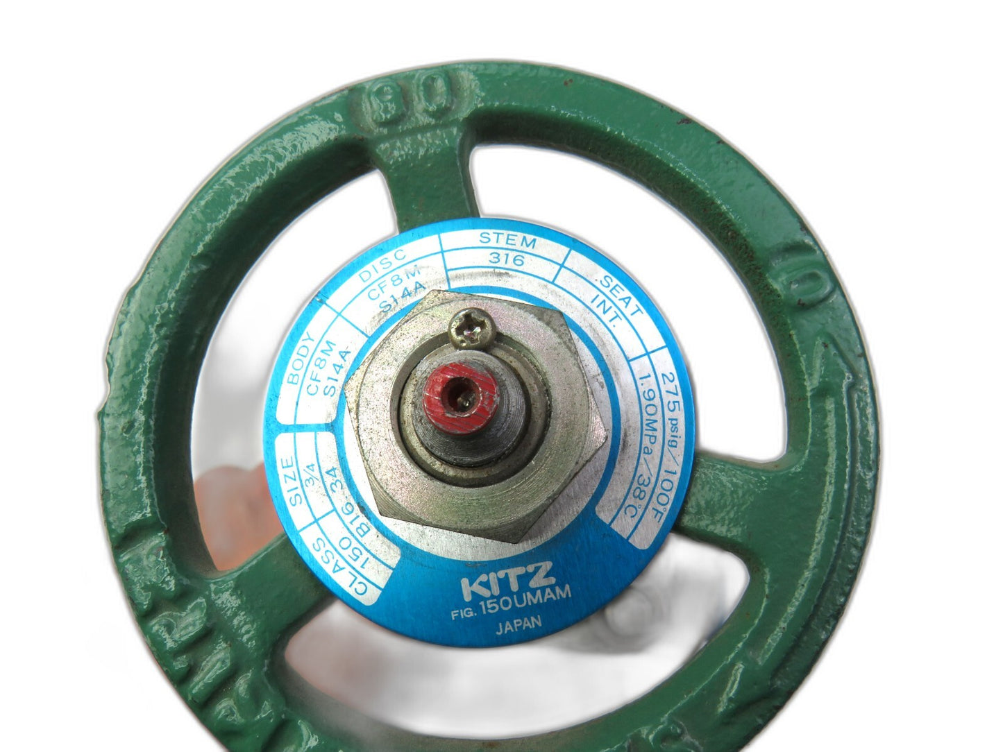 Kitz 150UMAM 3/4" CF8M S14A B16.34 275PSIG 1.90MPA    New