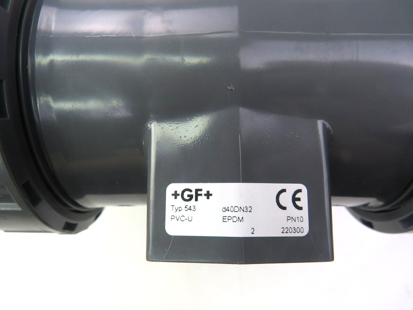 Georg Fischer 161543005 typ 543 epdm d40dn32 +gf+ Three-way Ball Valve     New
