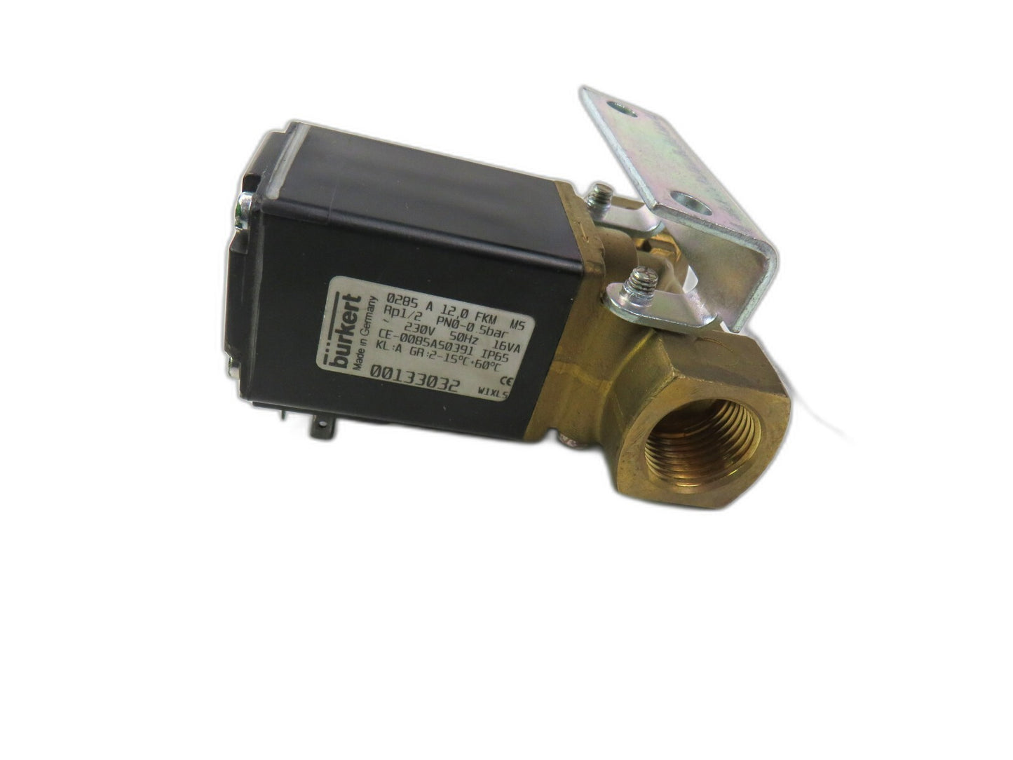 BURKERT  0285 A 12,0 FKM MS 00133032    New