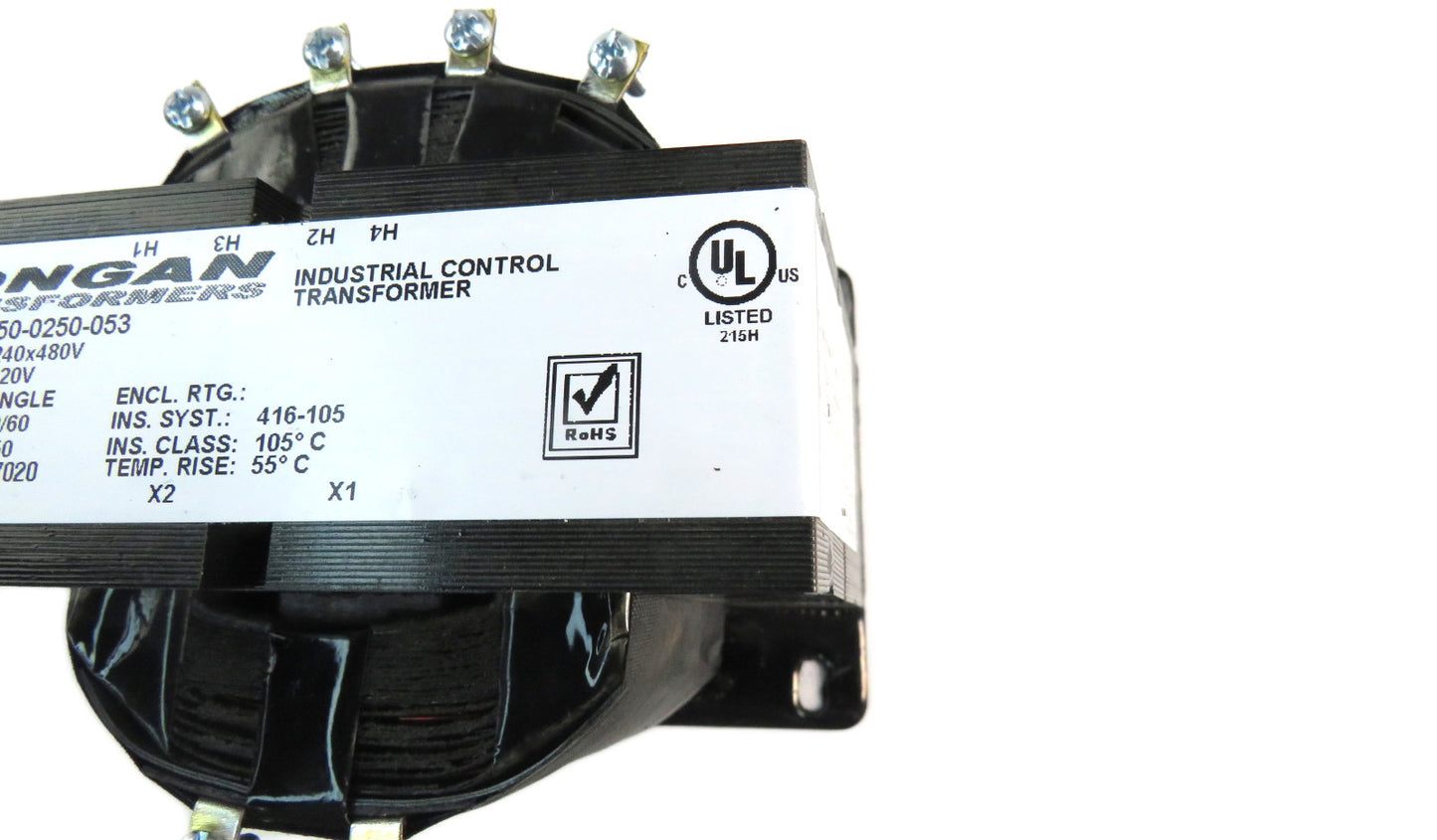 DONGAN 50-0250-053 250KVA 240X480V 1PH INDUSTRIAL CONTROL TRANSFORMER    New