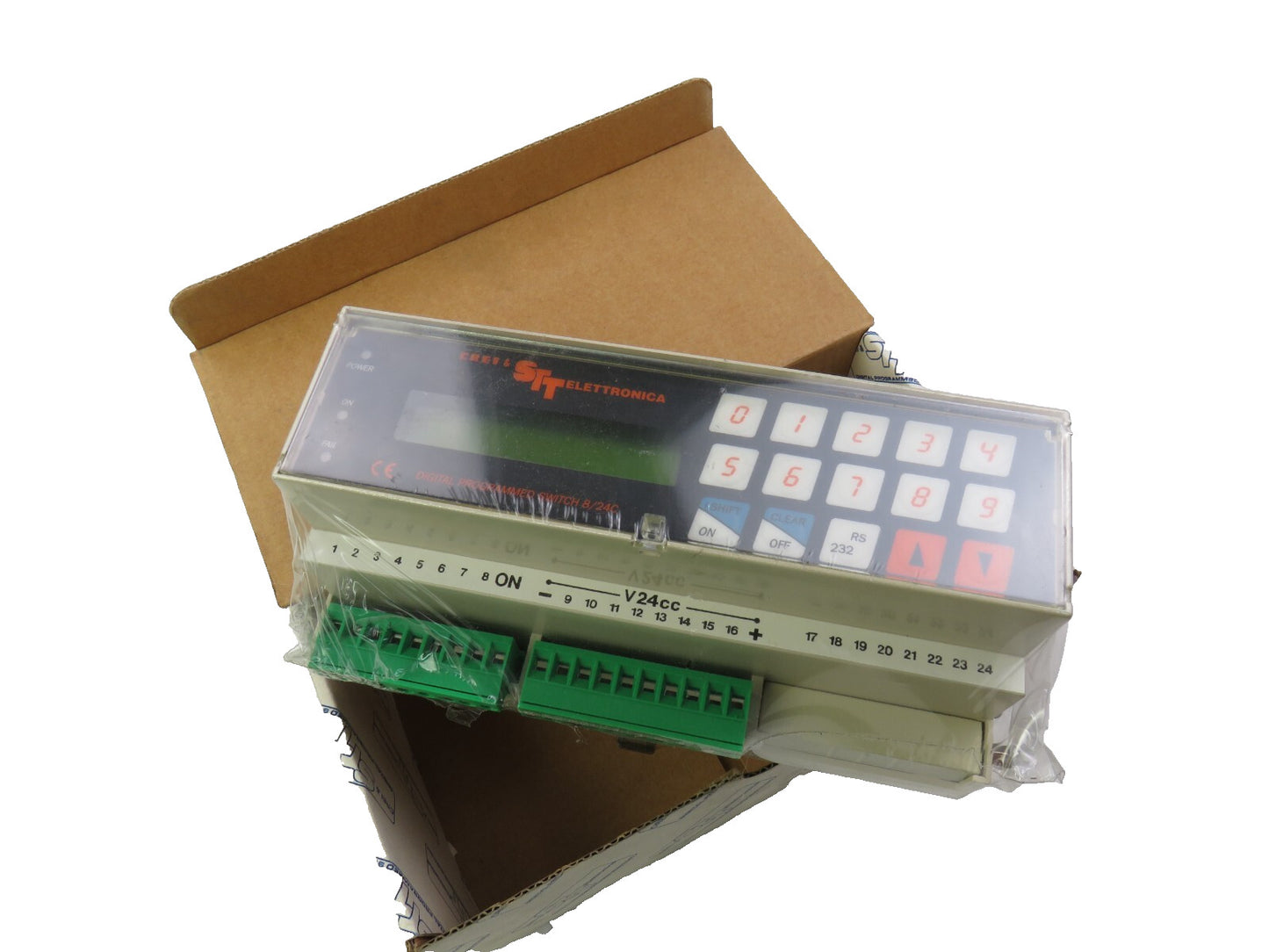 CREI STT  DPS824 Elettronica Digital Programmed Switch  PNP KEYB-5   New