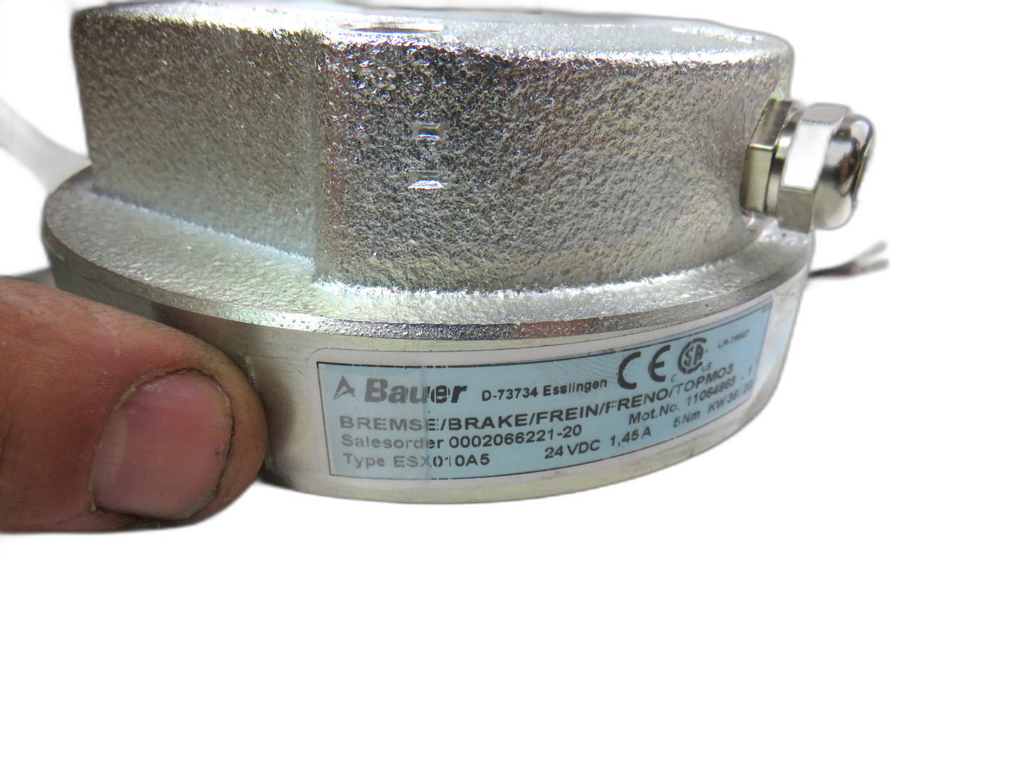 BAUER  ESX010A5 BRAKE 11064865 1 TOPMO3   New