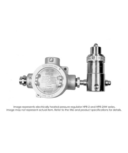 GO H2-1L33H3G4141 H2 Heated Vaporizing Pressure Regulator, SS316L, 0-100 PSIG