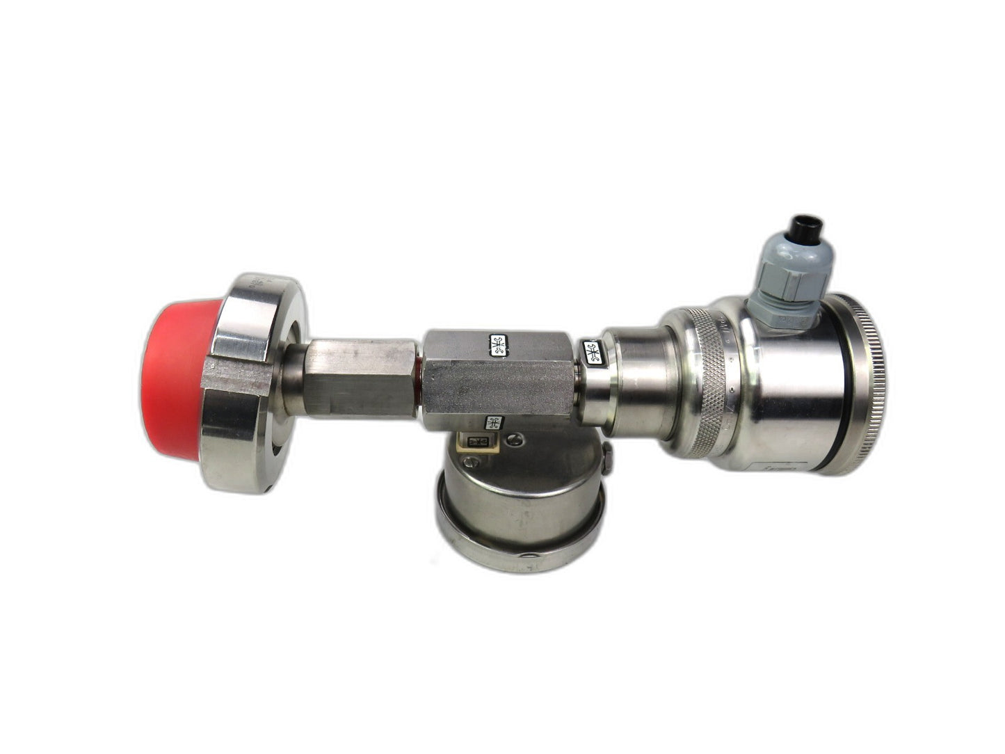 LABOM CC2020 +  1.4571 METER  pressure gauge   New