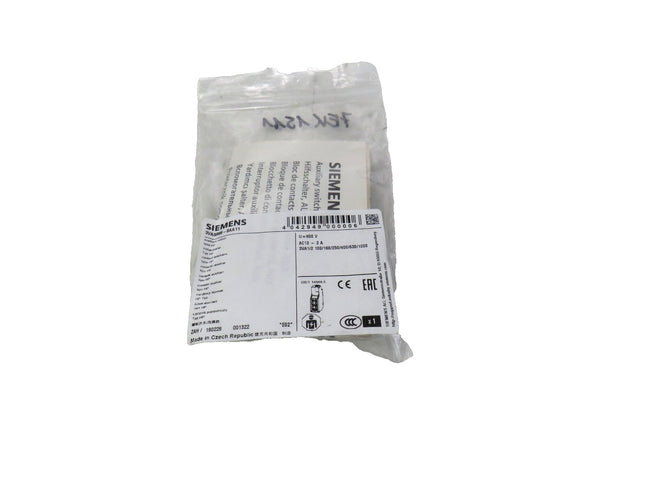 SIEMENS 3VA9988-0AA11 AUXILIARY SWITCH   New