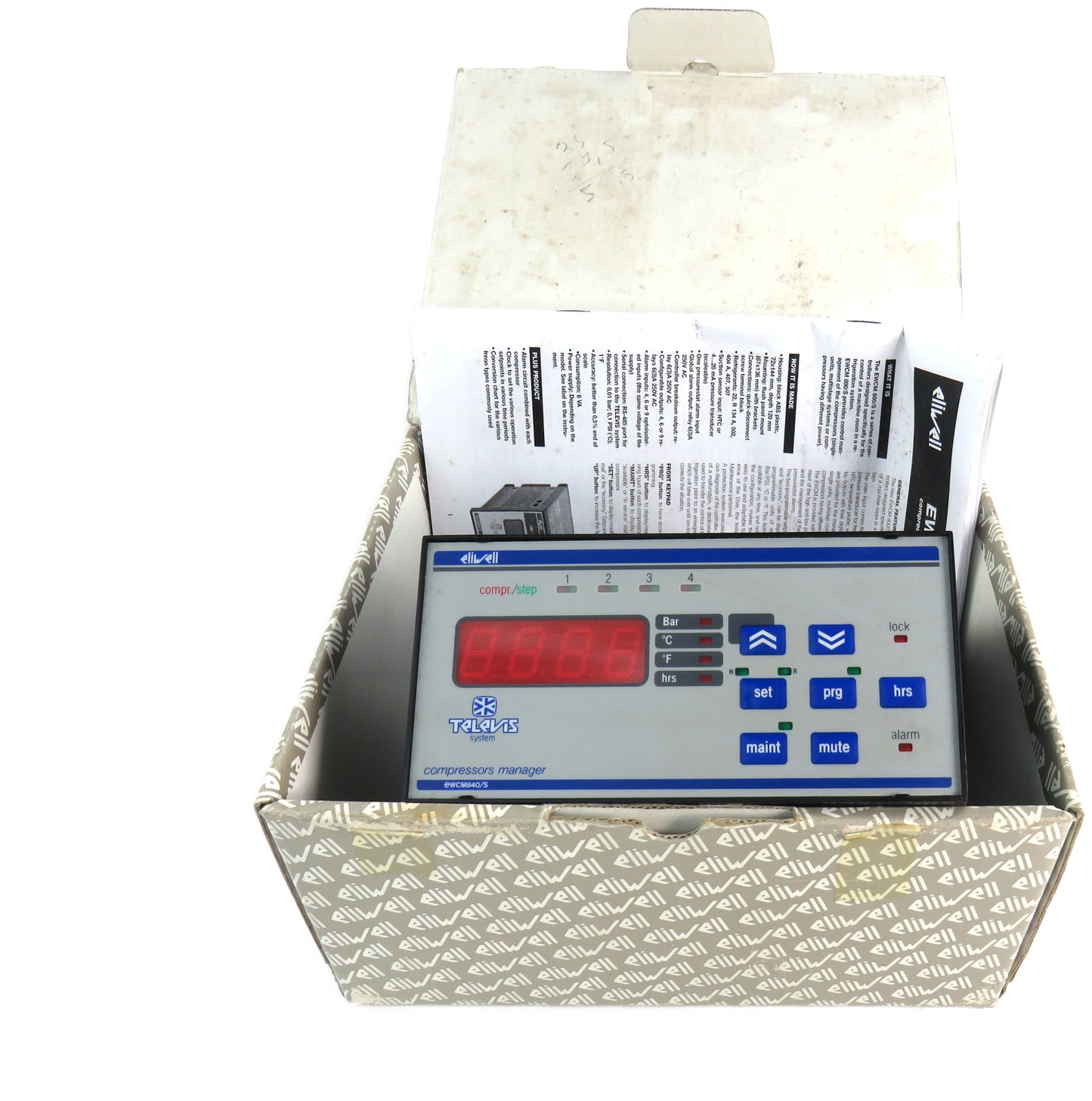 ELIWELL  840/S 840 / S EWCM840/S EWCMEM8A151700 Compressor Manager     New